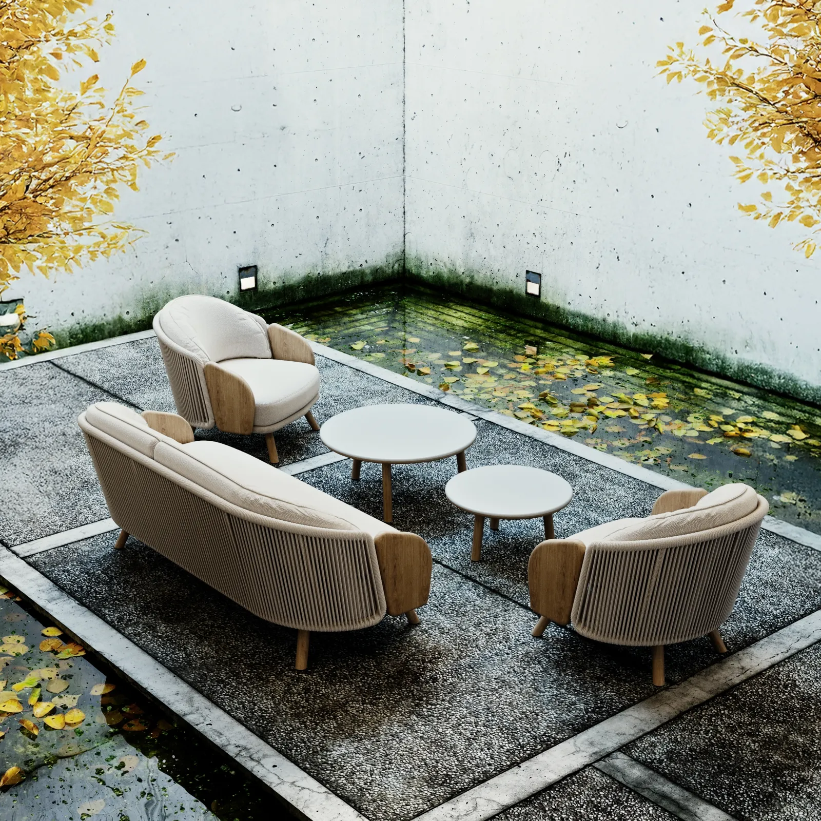 Zebrano Outdoor — мебели за открито